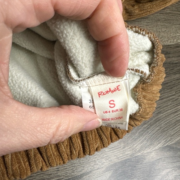 ROMWE Brown Corduroy Jacket - Picture 7 of 10